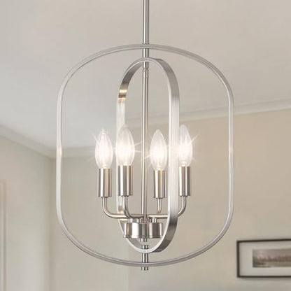 4-Light Farmhouse Chandelier