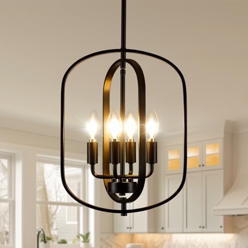 4-Light Farmhouse Chandelier