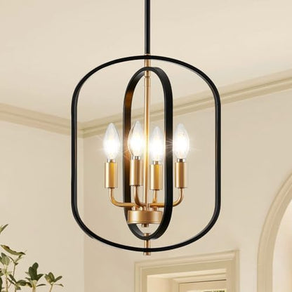 4-Light Farmhouse Chandelier