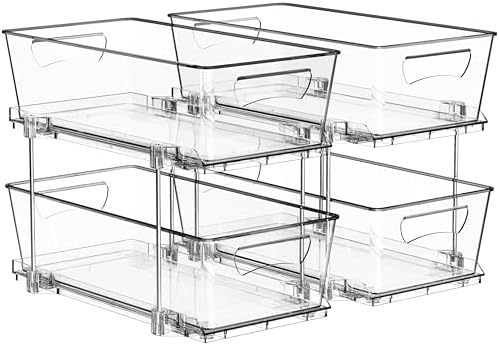 2-Tier Pull-Out Cabinet Organizer