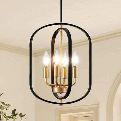 4-Light Farmhouse Chandelier