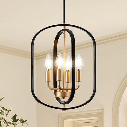 4-Light Farmhouse Chandelier