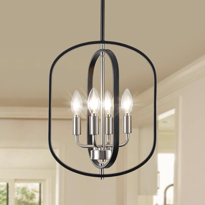 4-Light Farmhouse Chandelier