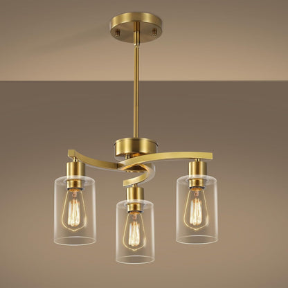 3-Light Pendant Chandelier