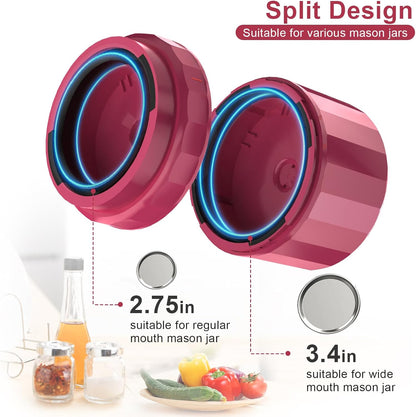 Electric Mason Jar Vacuum Sealer Kit