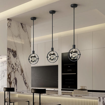 Crystal Pendant Light with Integrated LED