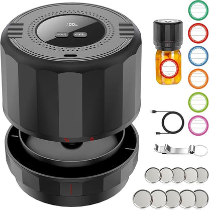 Electric Mason Jar Vacuum Sealer Kit