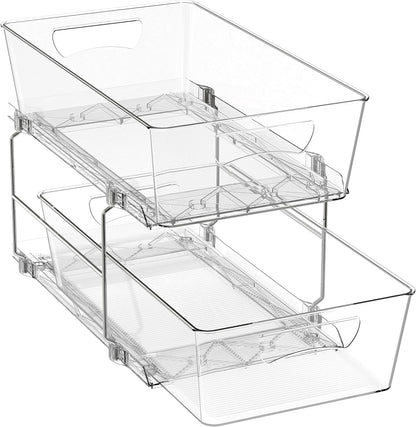 2-Tier Pull-Out Cabinet Organizer