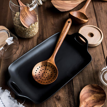 6-Piece Wooden Cooking Utensil Set