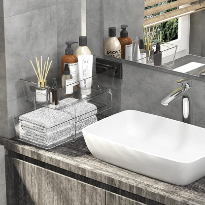 2-Tier Pull-Out Cabinet Organizer