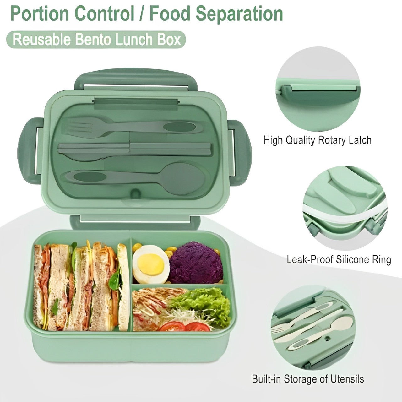 Bento Lunch Box for Balanced Meals