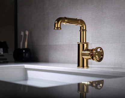 Retro Brass Bathroom Faucet