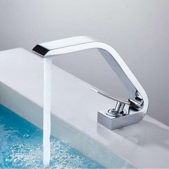 Modern Brass Basin Faucet