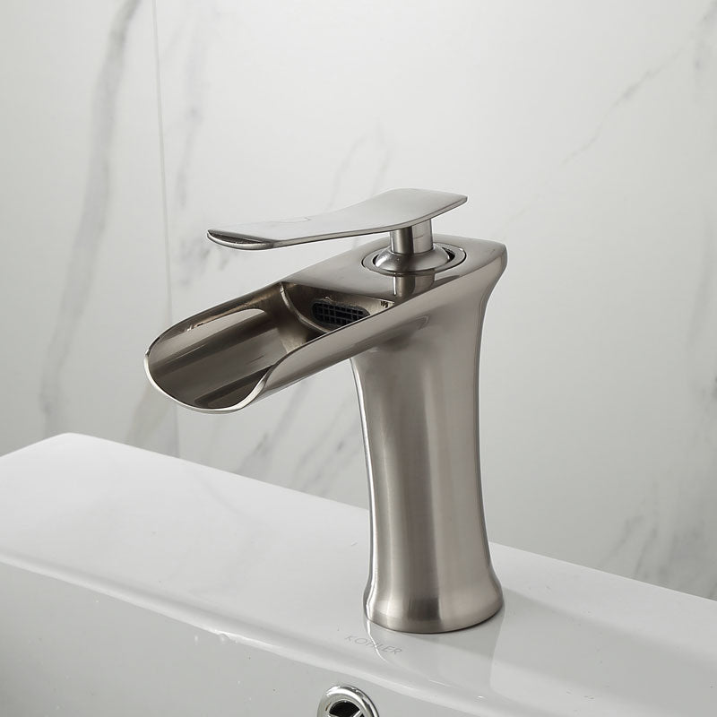 Modern Waterfall Bathroom Faucet