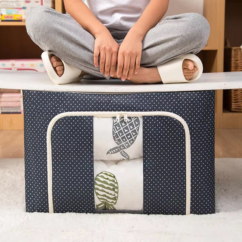 24L Stackable Collapsible Storage Bins