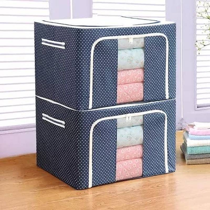 24L Stackable Collapsible Storage Bins