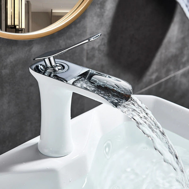 Modern Waterfall Bathroom Faucet